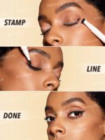 Sheglam - Get Foxy Eye Stamp & Liner Pen - Black - Image 3