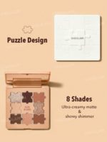 Sheglam - Jazy Jigsaw Eyeshadow Palette - Hued in Nude
