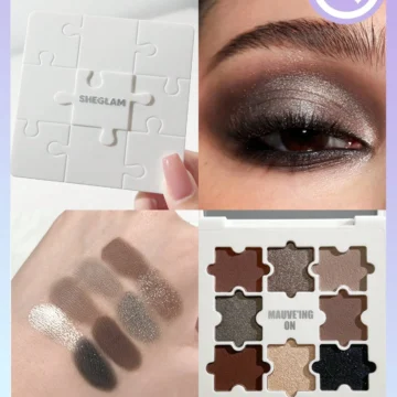 Sheglam - Jazy Jigsaw Eyeshadow Palette - Mauve'ing On