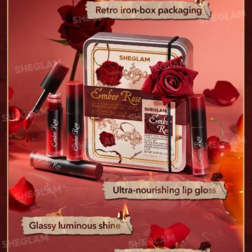 Sheglam - Ember Rose Immortal Love Nourishing Lip Gloss Set