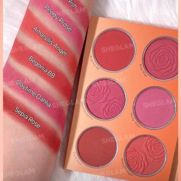 Sheglam - Floral Flush Blush Palette - Multicolor
