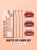 Sheglam - So Lippy Lip Liner Set - Au Naturel