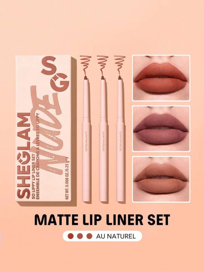 1751945503b95c95b90e2dcb807bbae808ebe1203d_thumbnail_405x552_thumbnail_720x Sheglam - So Lippy Lip Liner Set - Au Naturel - Image 1