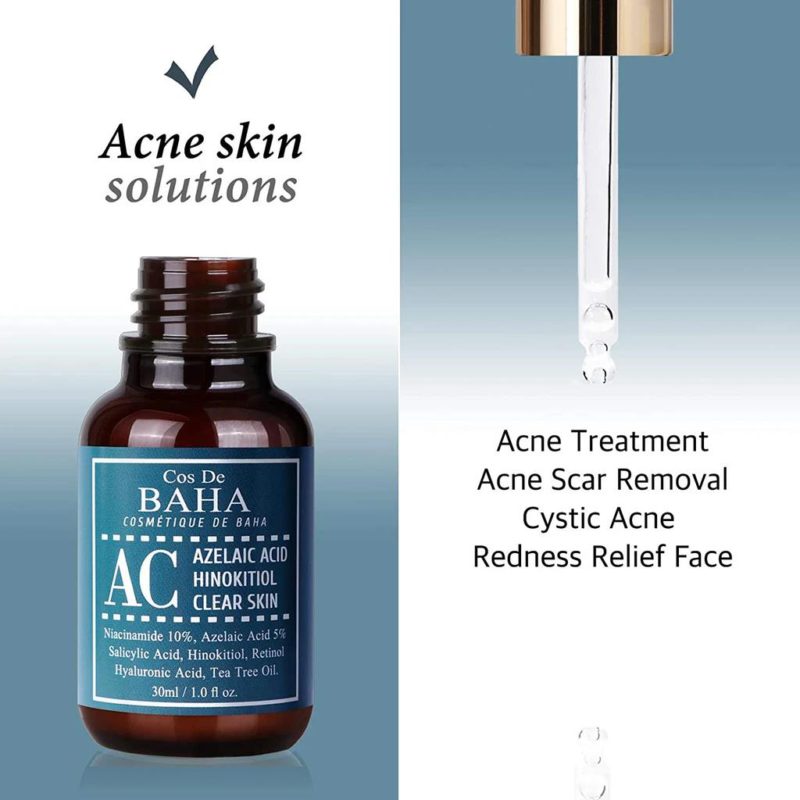 cos de baha azelaic acid hinokitiol clear