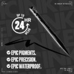 Nyx - Epic Ink Waterproof Liquid Eyeliner - 01 - Black