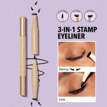 Sheglam - Get Foxy Eye Stamp & Liner Pen - Black