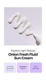 Isntree - Onion Fresh Fluid Sun Cream - 50ml - Image 3