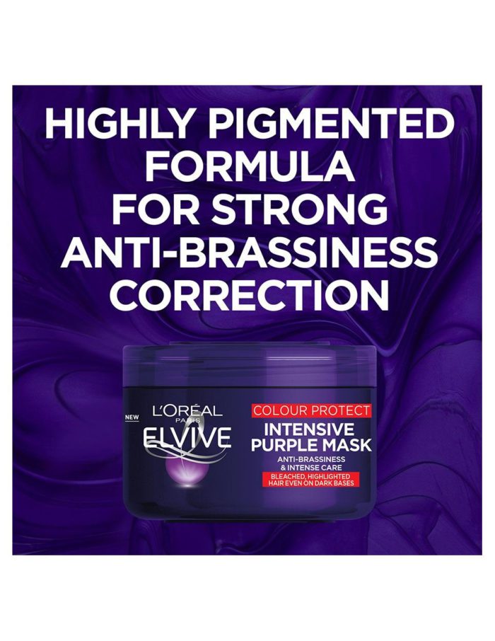 3600523900701_T4 Loreal Paris - Colour Protect Anti-Brassiness Purple Mask - 250ml - Image 1