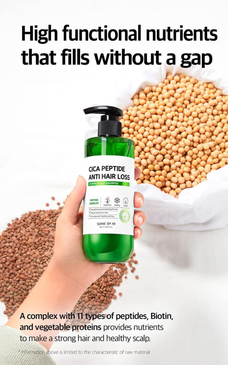 some by mi cica peptide anti hair loss derma