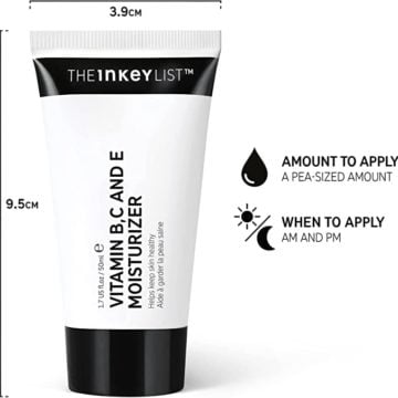 the inkey list vitamin b c and e moisturizer