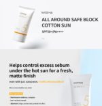Missha - All Around Safe Block Cotton Sun Spf50+ - 50ml - Image 4