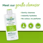 simple kind to skin micellar cleansing 200ml