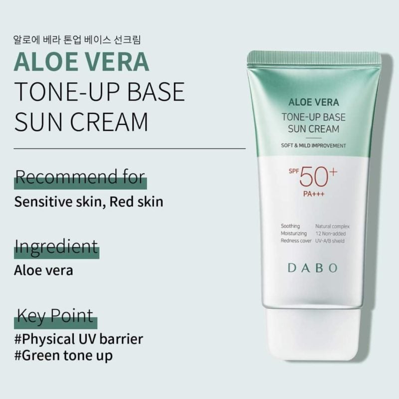 dabo tone up base sun cream spf50 pa 70ml