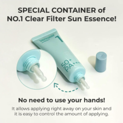 numbuzin no 1 clear filter sun essence spf50