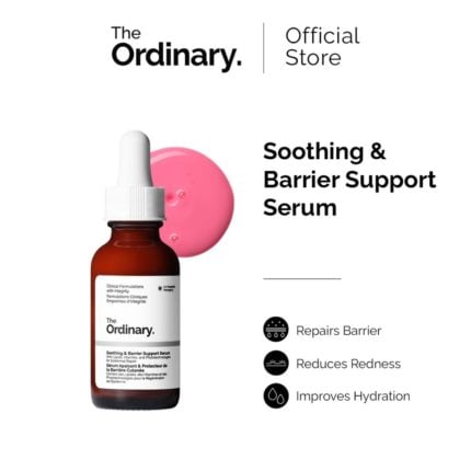 Ordinary - Soothing & Barrier Support Serum is a face serum for comfort-focused routines, helping support a calmer-looking barrier step in a 30ml size. - Lavishta