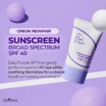 isntree onion newpair sunscreen spf 40 pa