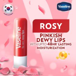 vaseline rosy lips lip care 4 8g