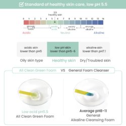heimish all clean green foam 150g | heimish all clean green foam mini 30ml