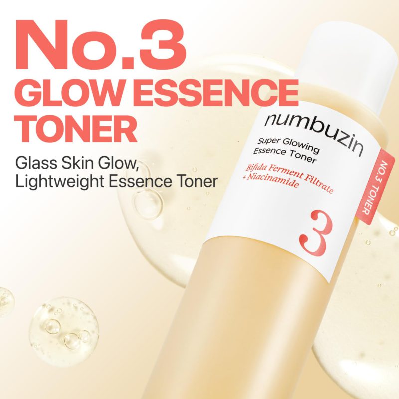 numbuzin no 3 super glowing essence toner