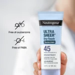 Neutrogena - Ultra Sheer Dry-Touch Sunscreen Broad Spectrum SPF 45 - 88ml - Image 2