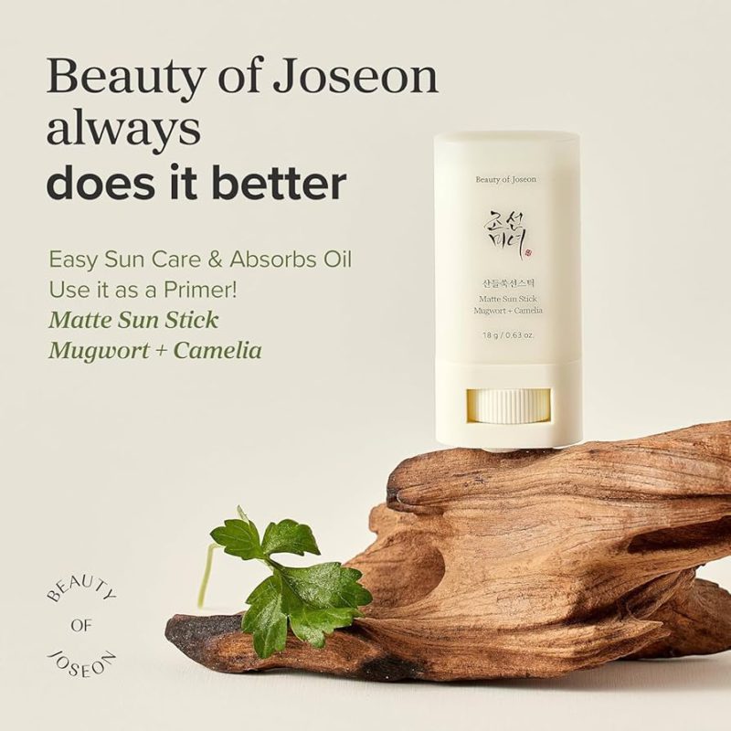 beauty of joseon matte sun stick mugwort