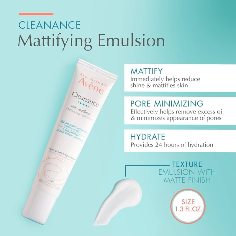 avene cleanance mattifying emulsion