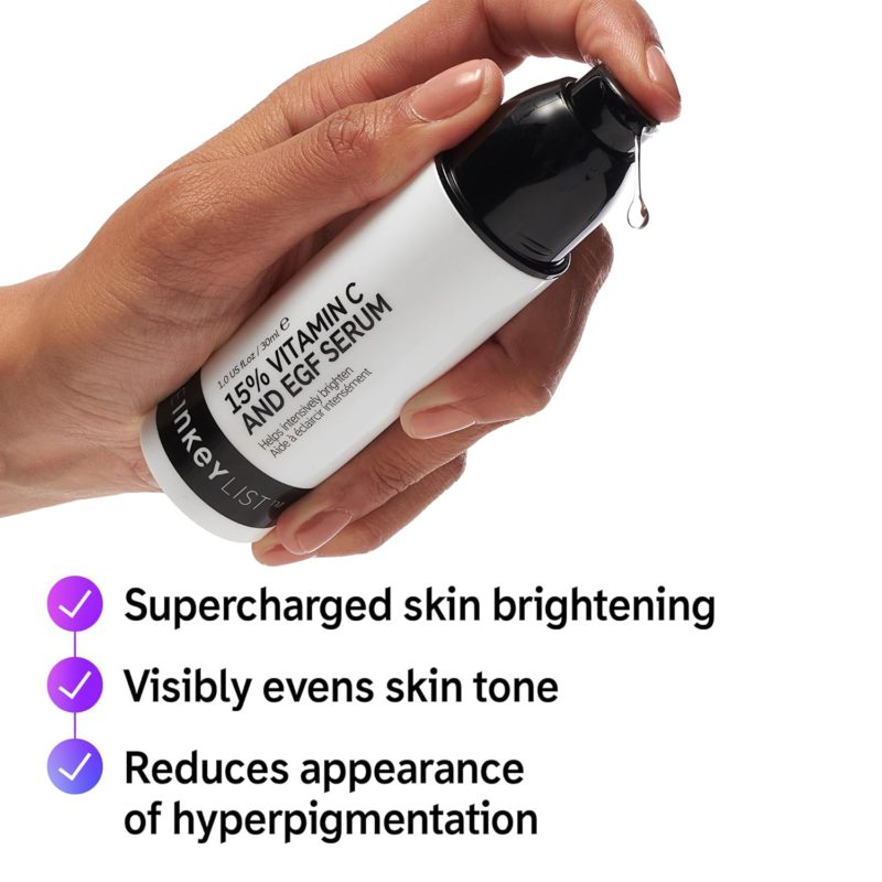 the inkey list 15 percent vitamin c egf serum
