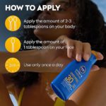 Nivea - Sun PROTECT & MOISTURE LOTION SPF 50+ - 200ml - Image 4