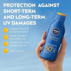 nivea sun protect and moisture lotion spf 50