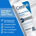 cerave moisturizing cream 236ml for normal to