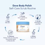 Dove - Exfoliating Body Scrub Macadamia & Rice Milk - 225ml - Image 2