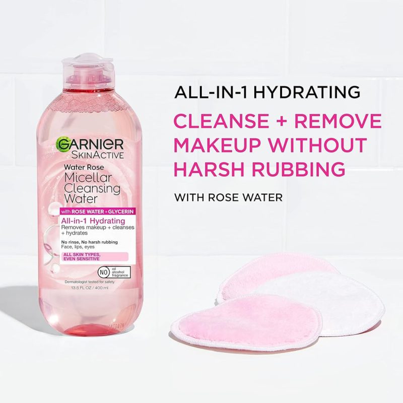 garnier skin active micellar cleansing rose