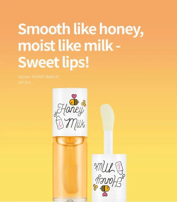 apieu honey and milk lip oil