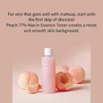 Anua - Peach 77% Niacin Essence Toner - 250ml - Image 3