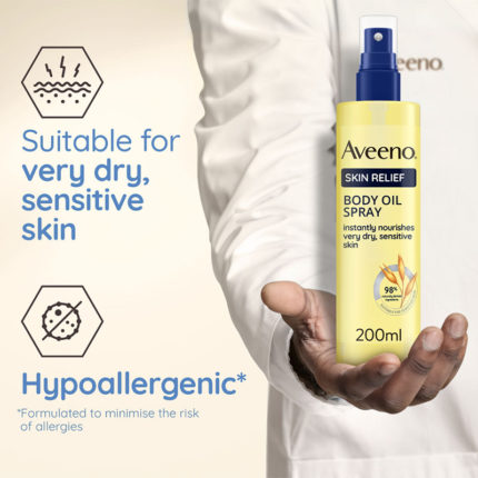 aveeno skin relief body oil spray uk 200ml