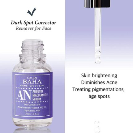 cos de baha arbutin niacinamide serum 30ml