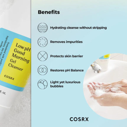 cosrx low ph good morning gel cleanser 50ml