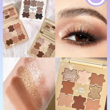 Sheglam - Jazy Jigsaw Eyeshadow Palette - Love N' Taupe