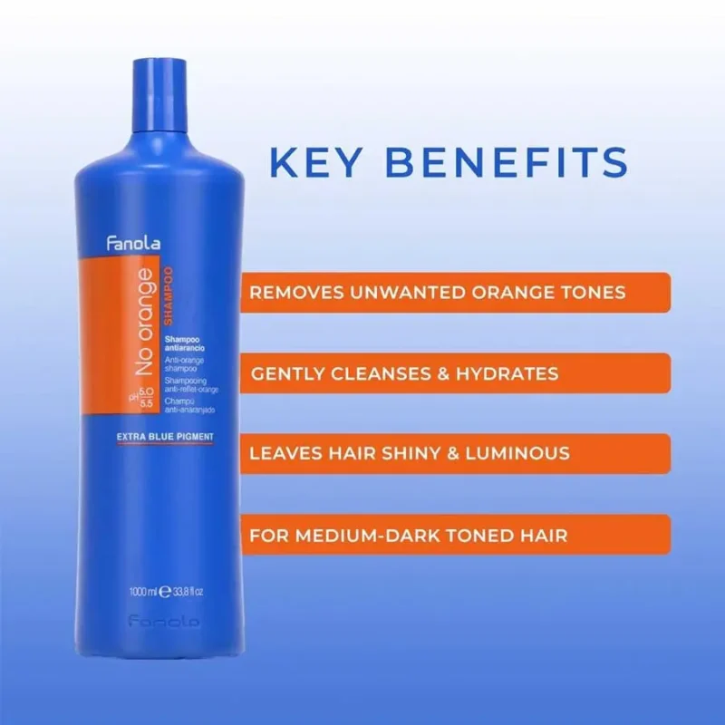 fanola no orange shampoo 350ml