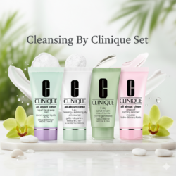 clinique cleansing by clinique 4 piece