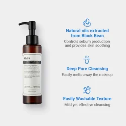 klairs gentle black deep cleansing oil 150ml