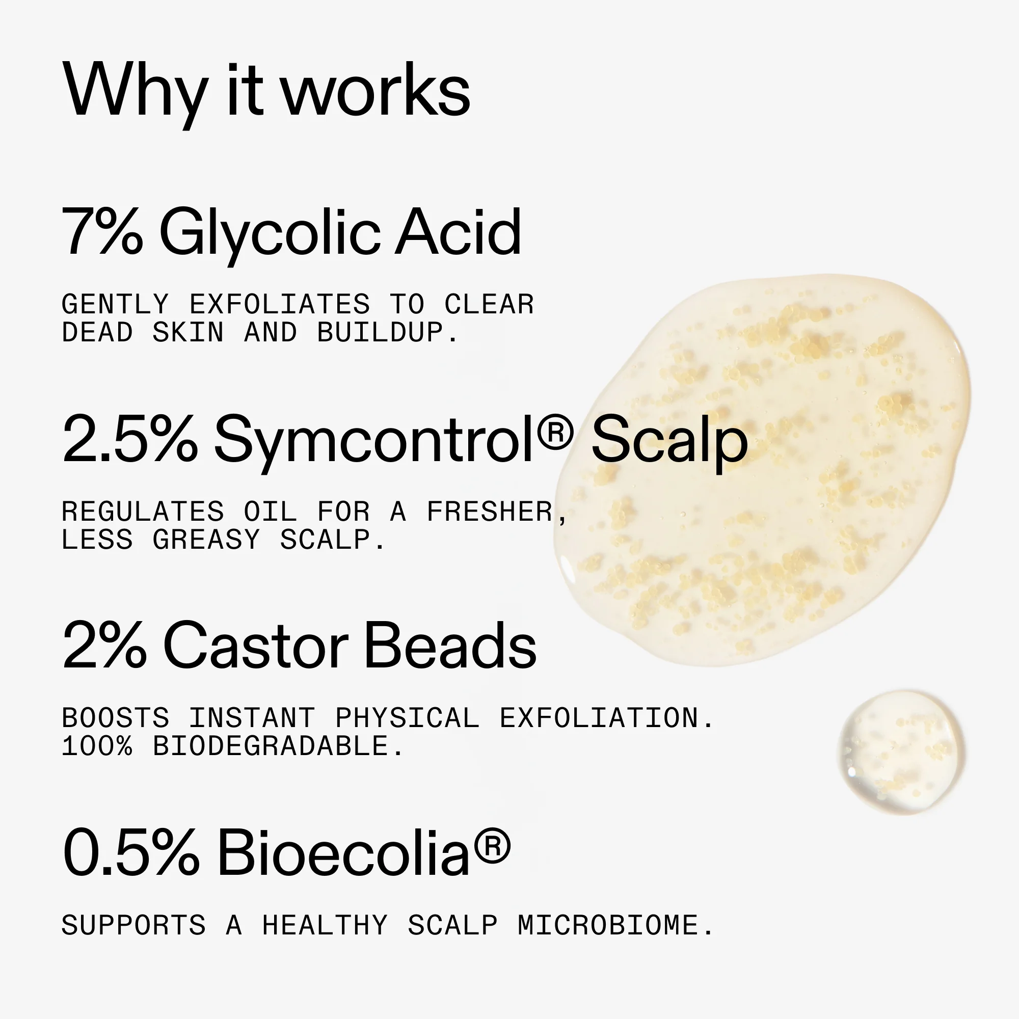 The Inkey List - Glycolic Acid Exfoliating Scalp Scrub - 150ml - Image 3