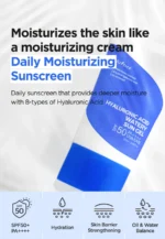 isntree hyaluronic acid natural sun cream