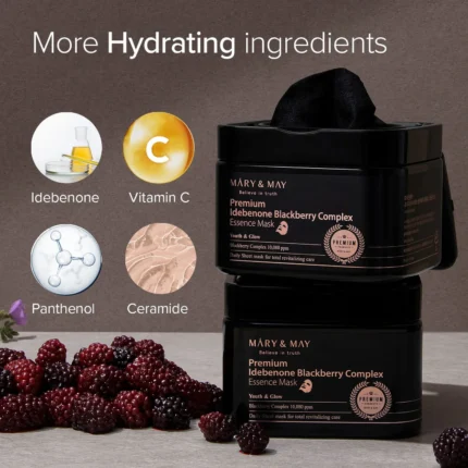 mary and may premium blackberry essence mask