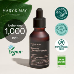 mary and may idebenone blackberry 30ml