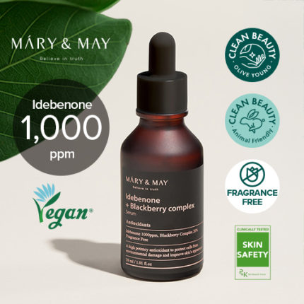 mary and may idebenone blackberry 30ml