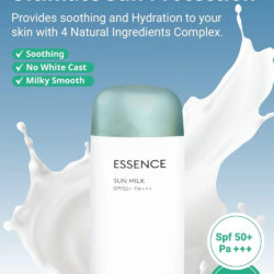 missha essence sun milk ex spf50 pa 70 ml