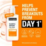 neutrogena clear and defend 2 percent 200ml