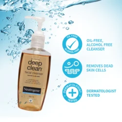 neutrogena deep clean facial cleanser 200ml