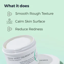 cosrx one step green hero calming pad